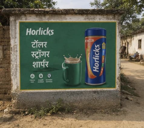 Regional nutrition campaign — Bengal · Bengali script
