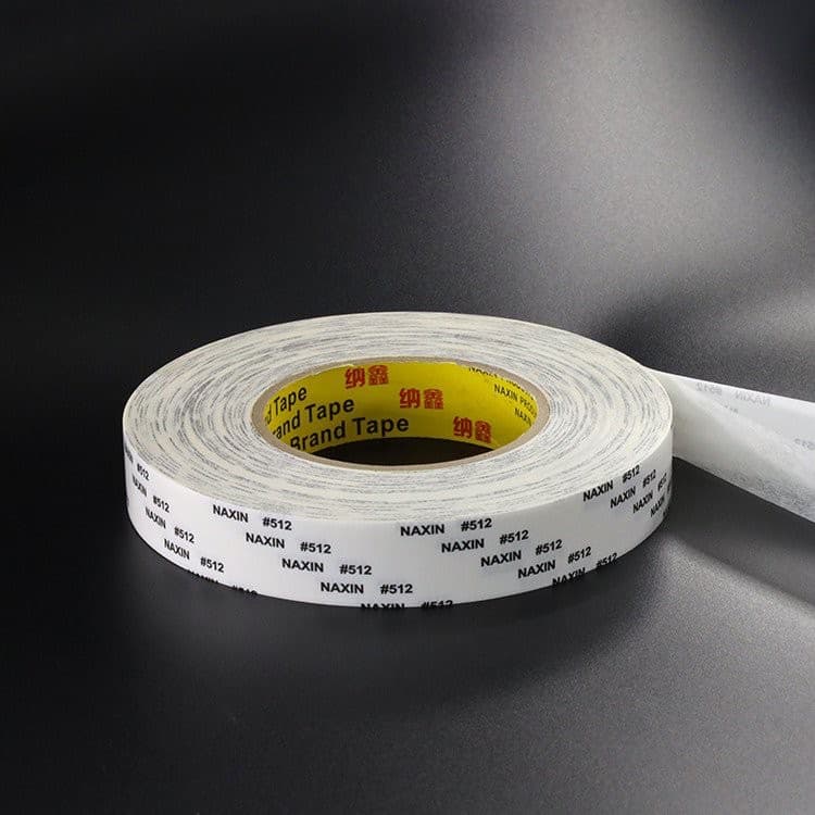 Double sided tissue tape — jumbo roll production